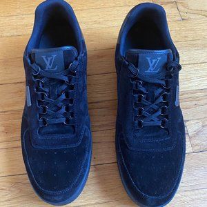 Louis Vuitton Suede Uniform Sneakers